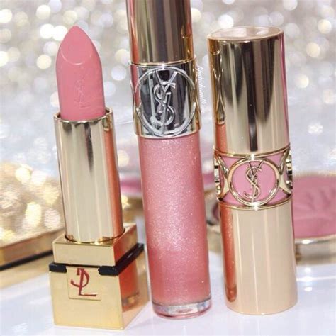 ysl lipglass 216|YSL pink lipstick.